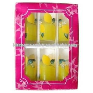 KH301F high quality drinking glass set with printing